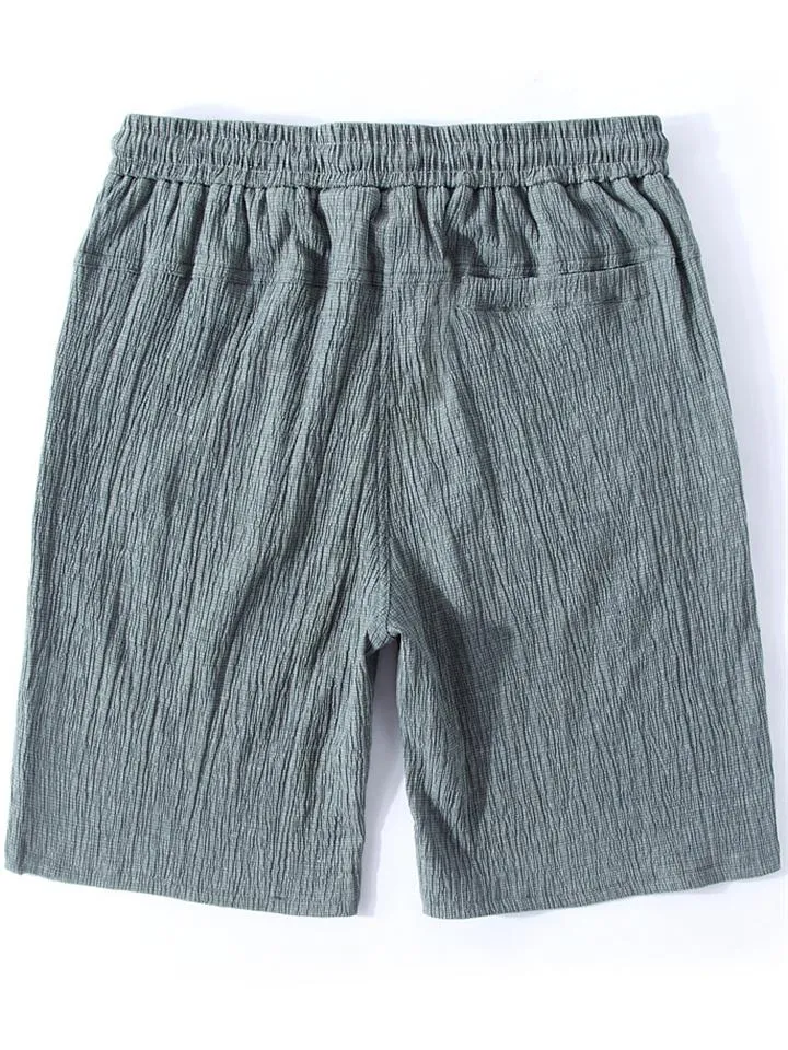 Oversize Comfy Two-Piece Outfit Solid Color T-Shirts   Drawstring Shorts
