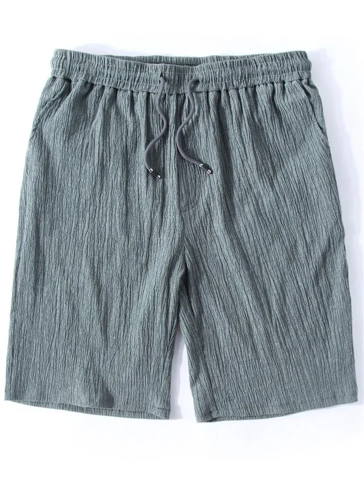 Oversize Comfy Two-Piece Outfit Solid Color T-Shirts   Drawstring Shorts