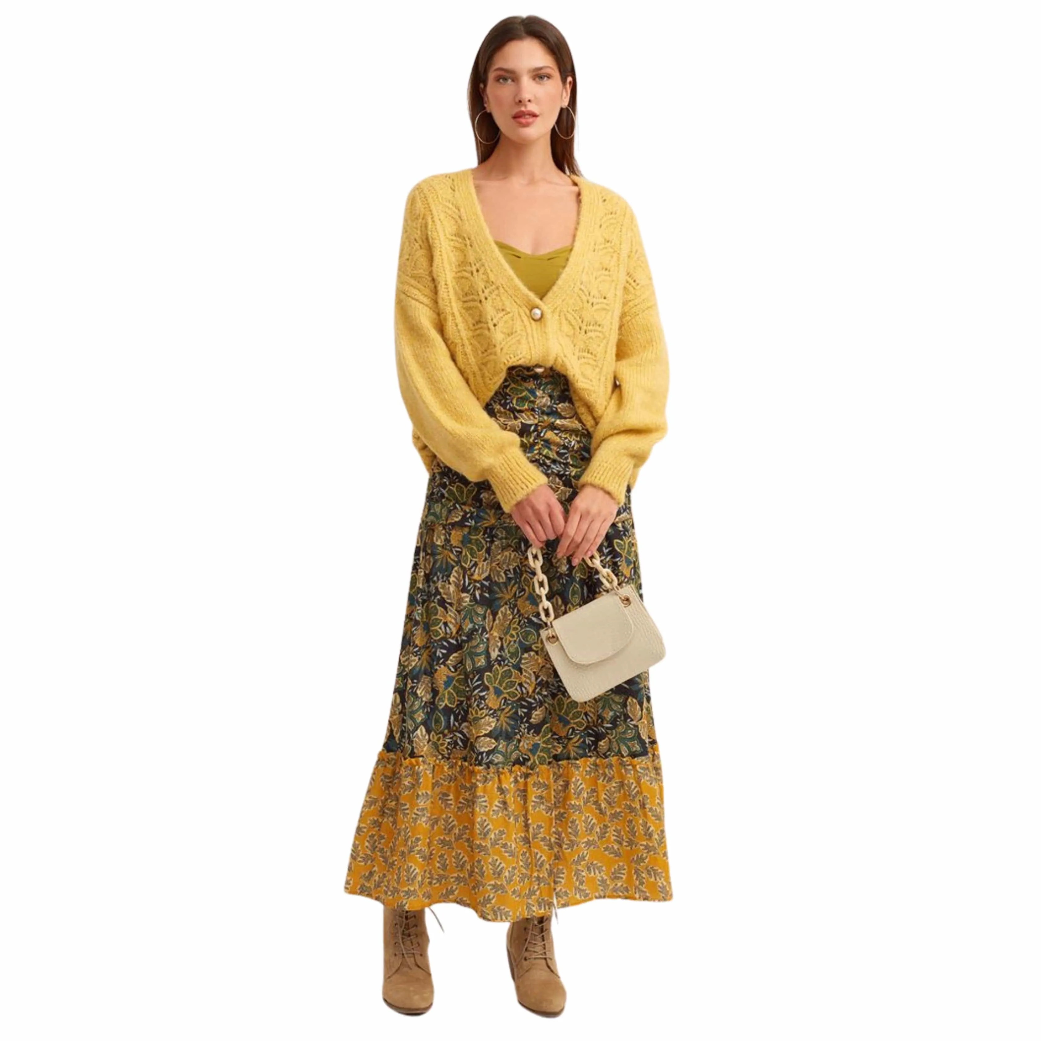 OXXO - Buttoned knit cardigan