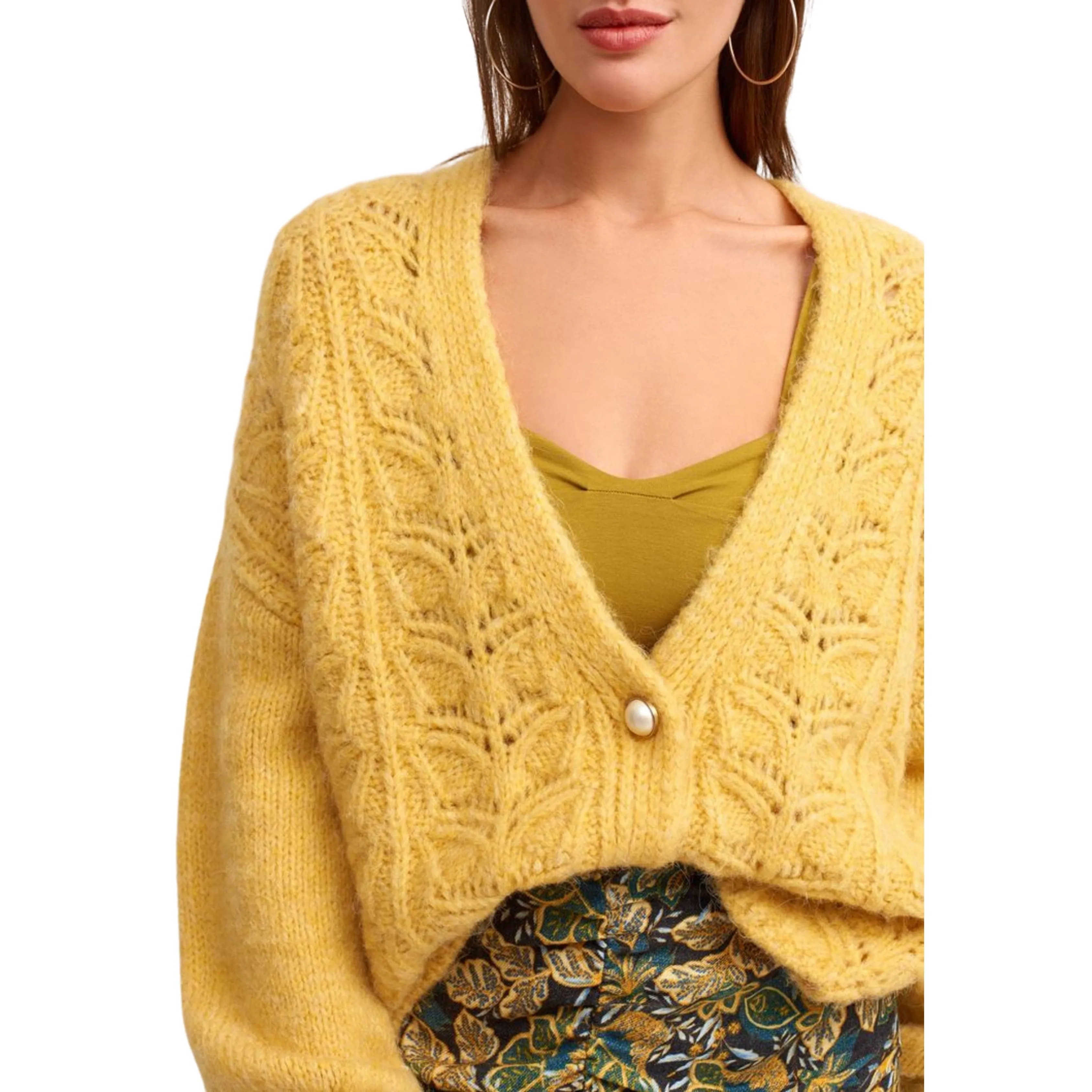 OXXO - Buttoned knit cardigan
