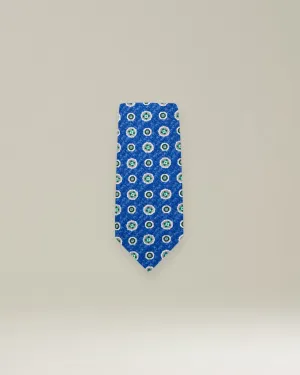 PATTERNED SILK TIE