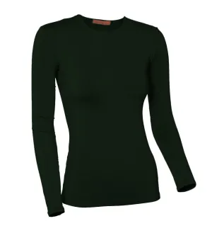PB&J Ladies Modal Long Sleeve Shell - Hunter