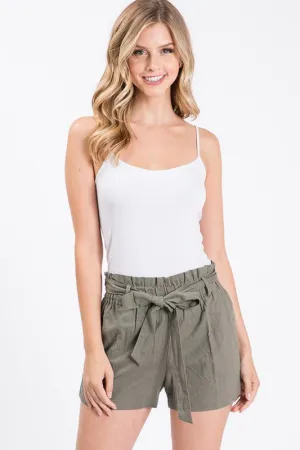 PHOEBE TIE WAIST SHORTS
