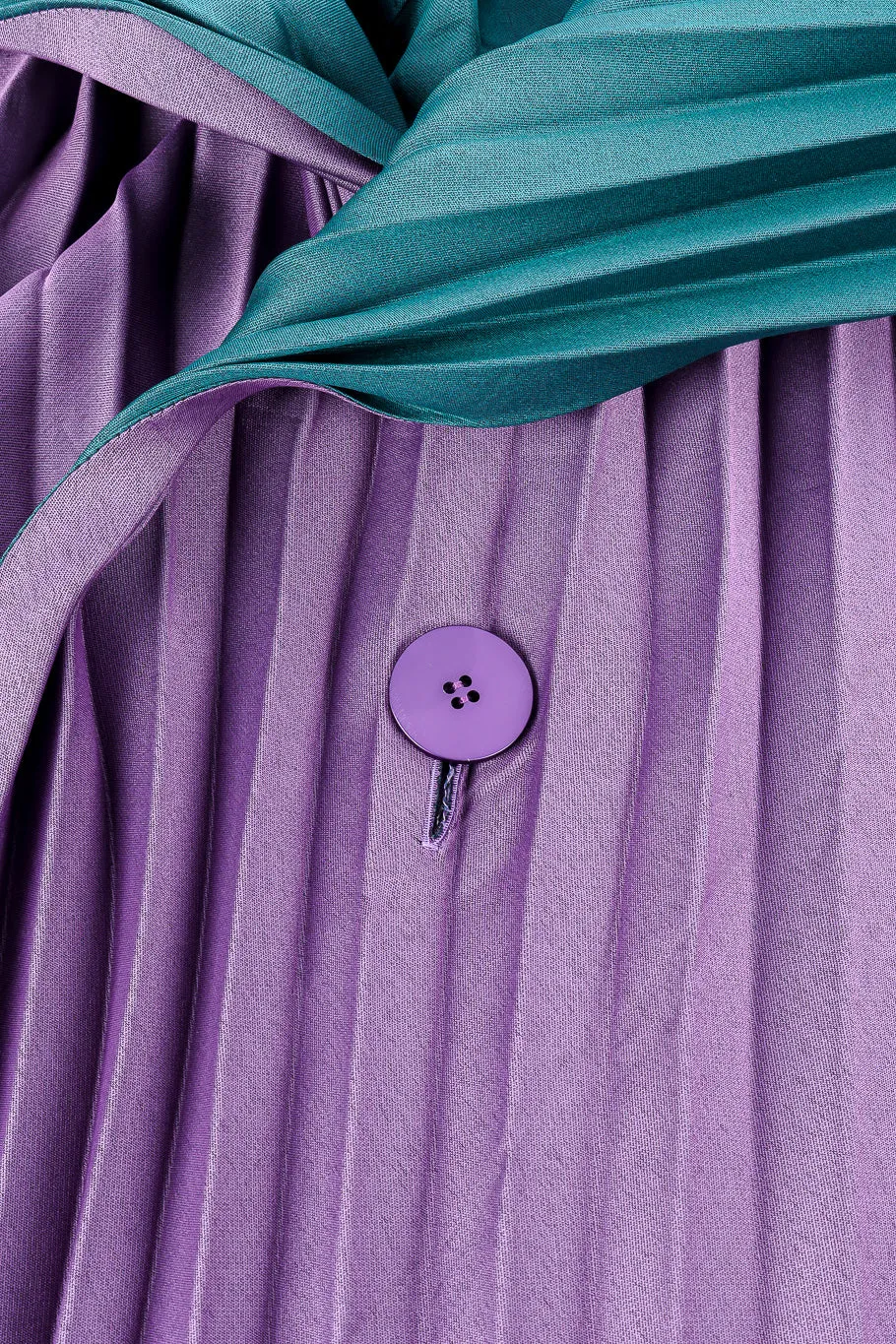 Pleated Contrast Coat