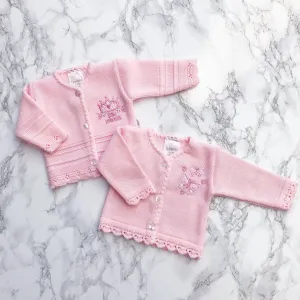 Premature: Pink Knitted Cardigan
