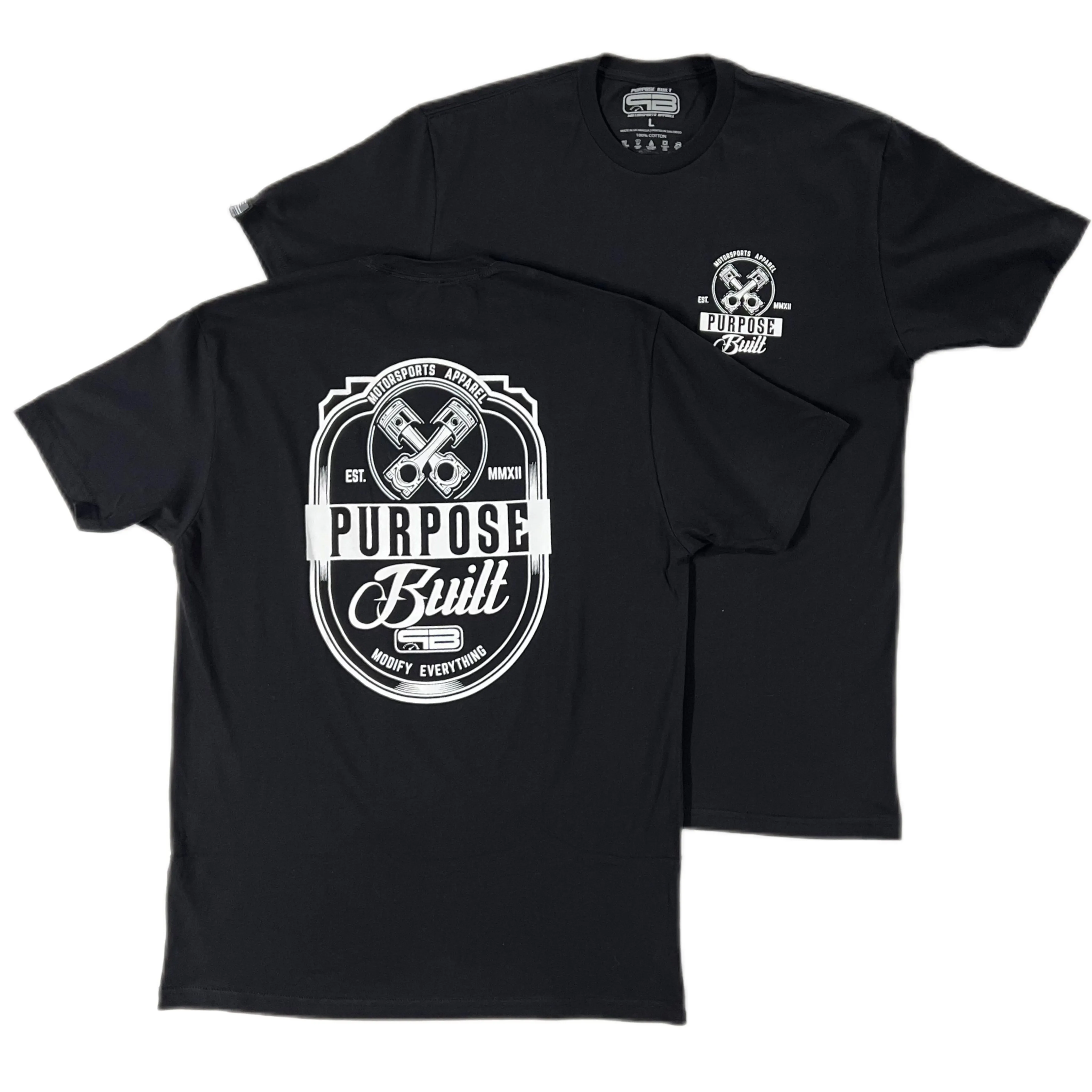 PURPOSE BUILT "OG C10" T-SHIRT BLACK