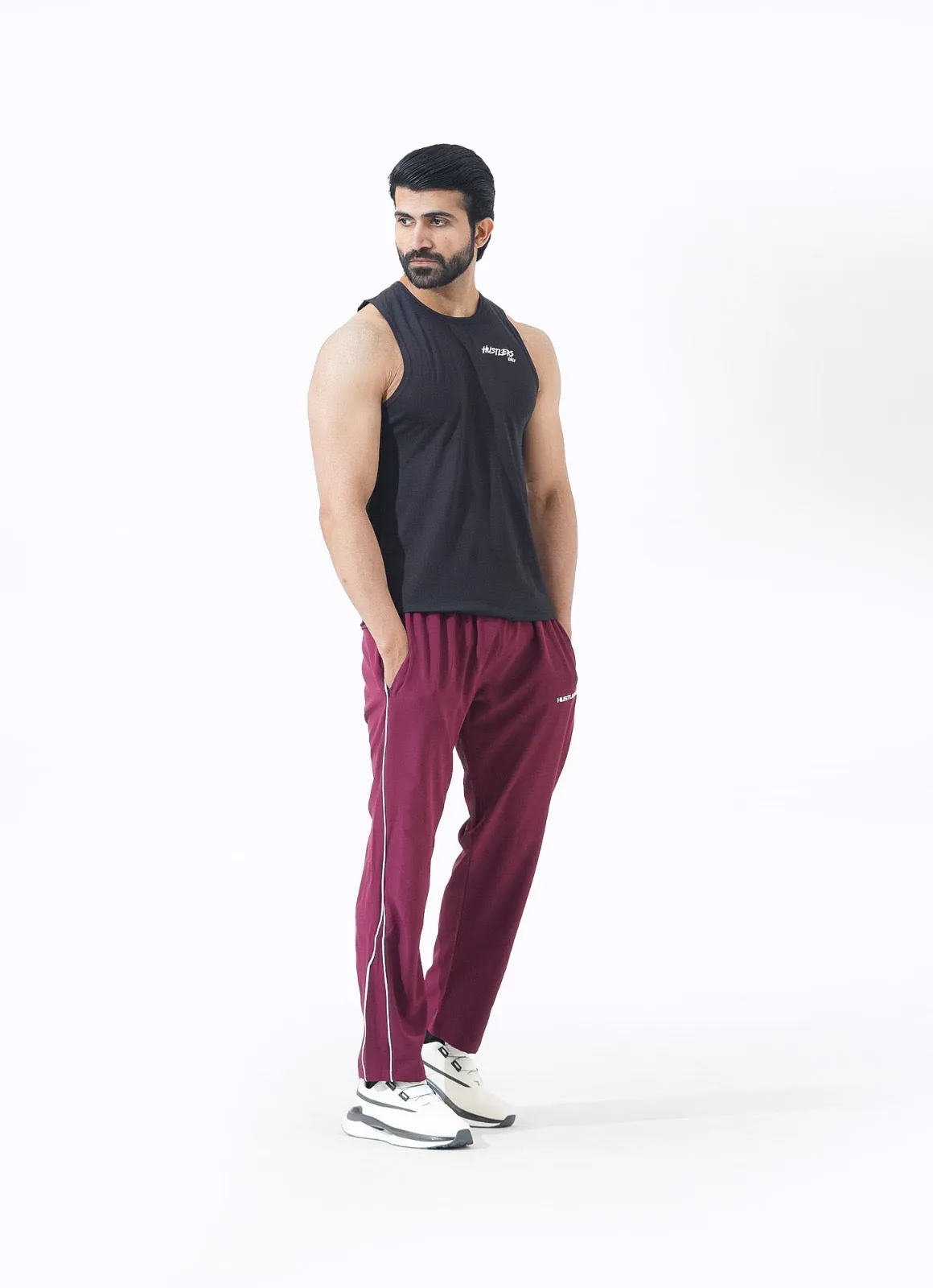 Pursuit Baggy Joggers - Maroon