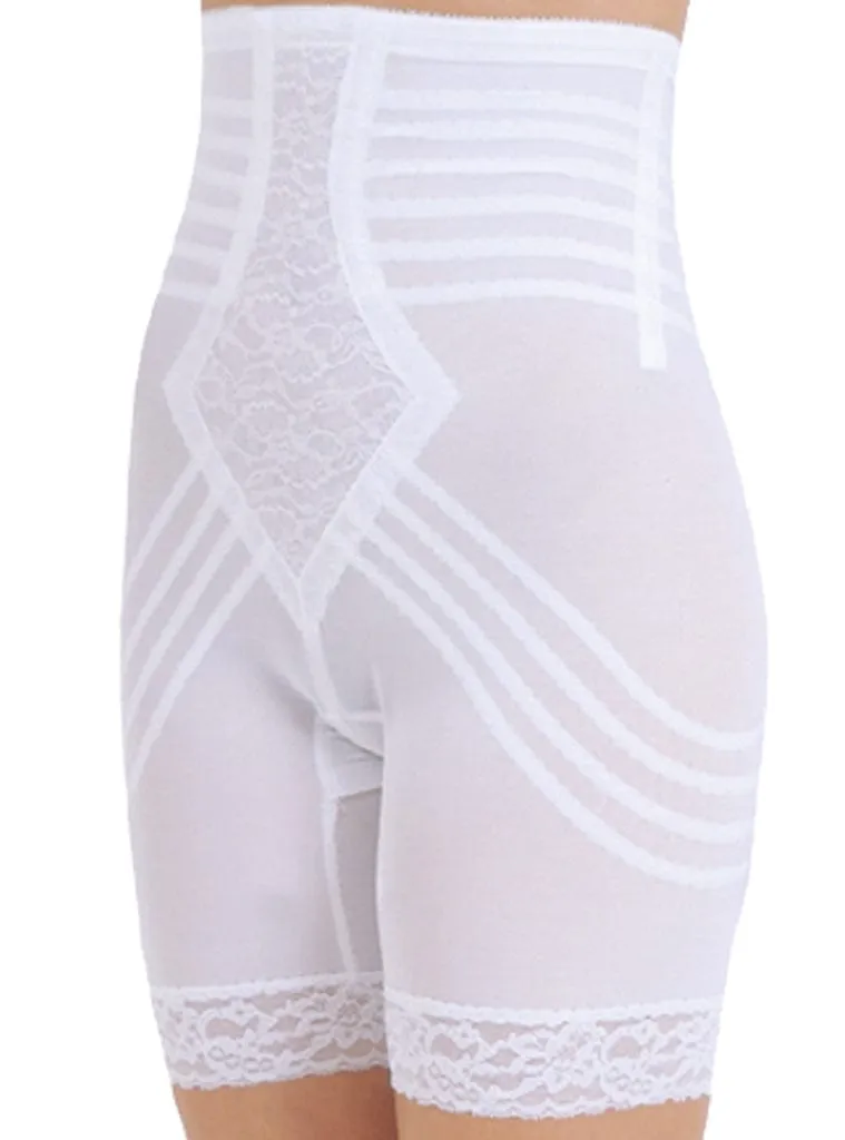 Rago High Waist Leg Shaper Firm Shaping - White/Beige/Black