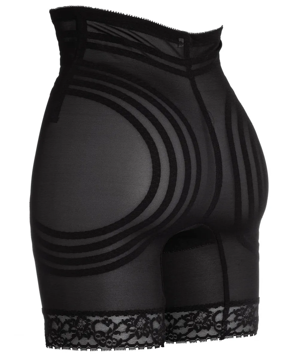 Rago High Waist Leg Shaper Firm Shaping - White/Beige/Black