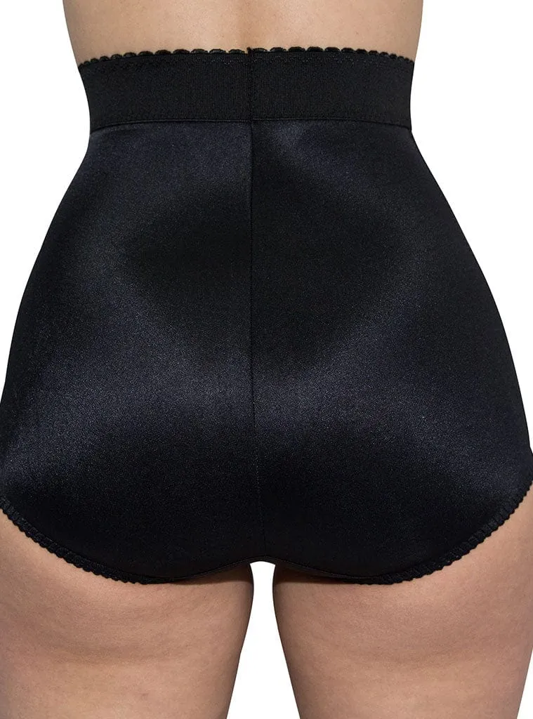 Rago High Waist Light Shaping Panty Brief - Beige / Black / Mocha