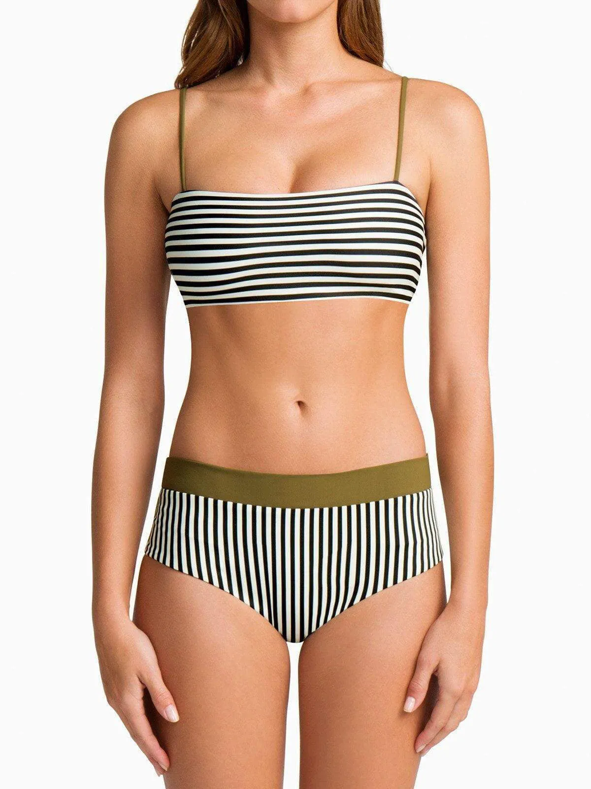 Raz High Waist Bottom Cadet