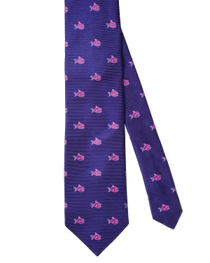 Robot Piranha Fish Ties