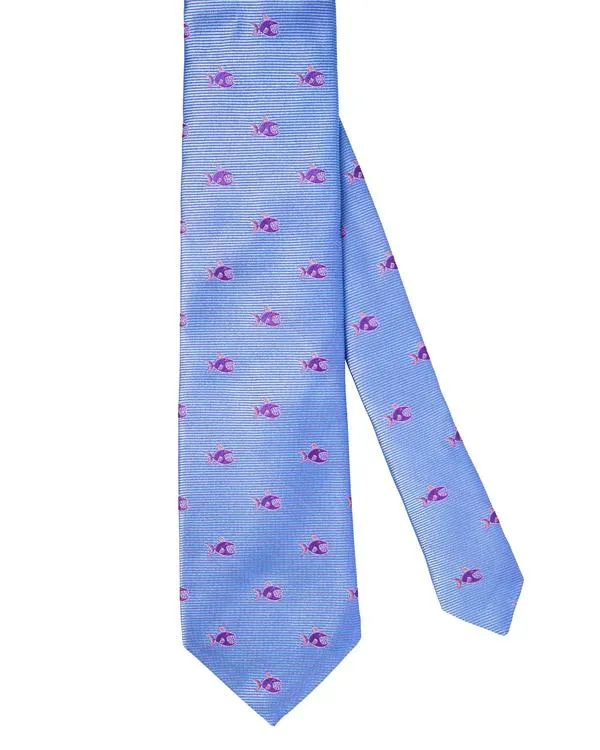 Robot Piranha Fish Ties