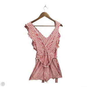 Romper By Loft In Striped Pattern, Size: S