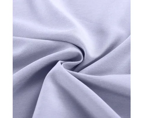 Royal Comfort 2000TC 6 Piece Bamboo Sheet & Quilt Cover Set Cooling Breathable - LILAC GREY