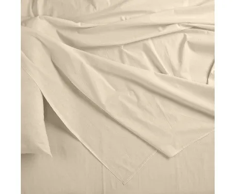 Royal Comfort Bamboo Blended Sheet & Pillowcases Set 1000TC Ultra Soft Bedding - IVORY