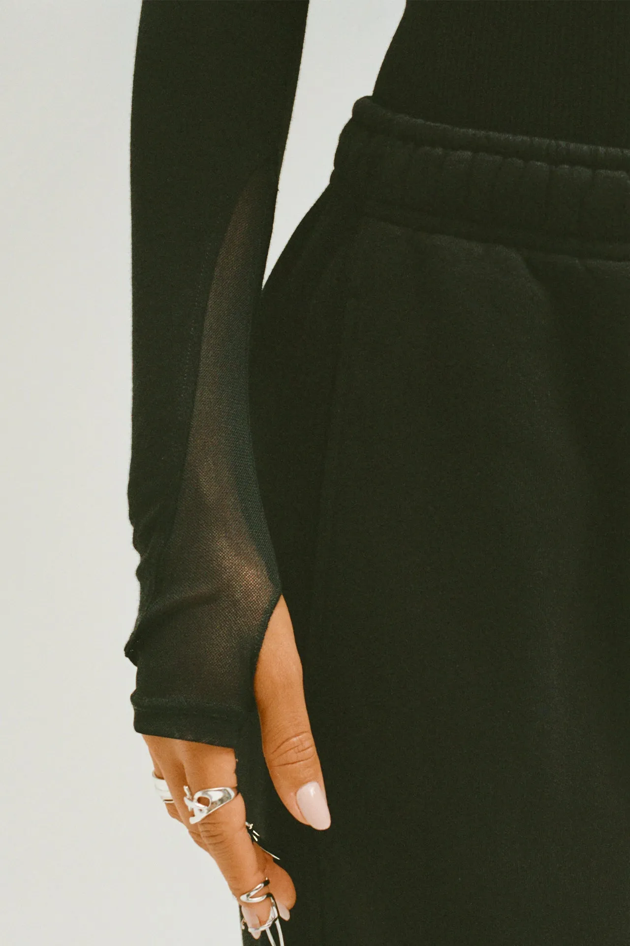 Scoop Corset Long Sleeve