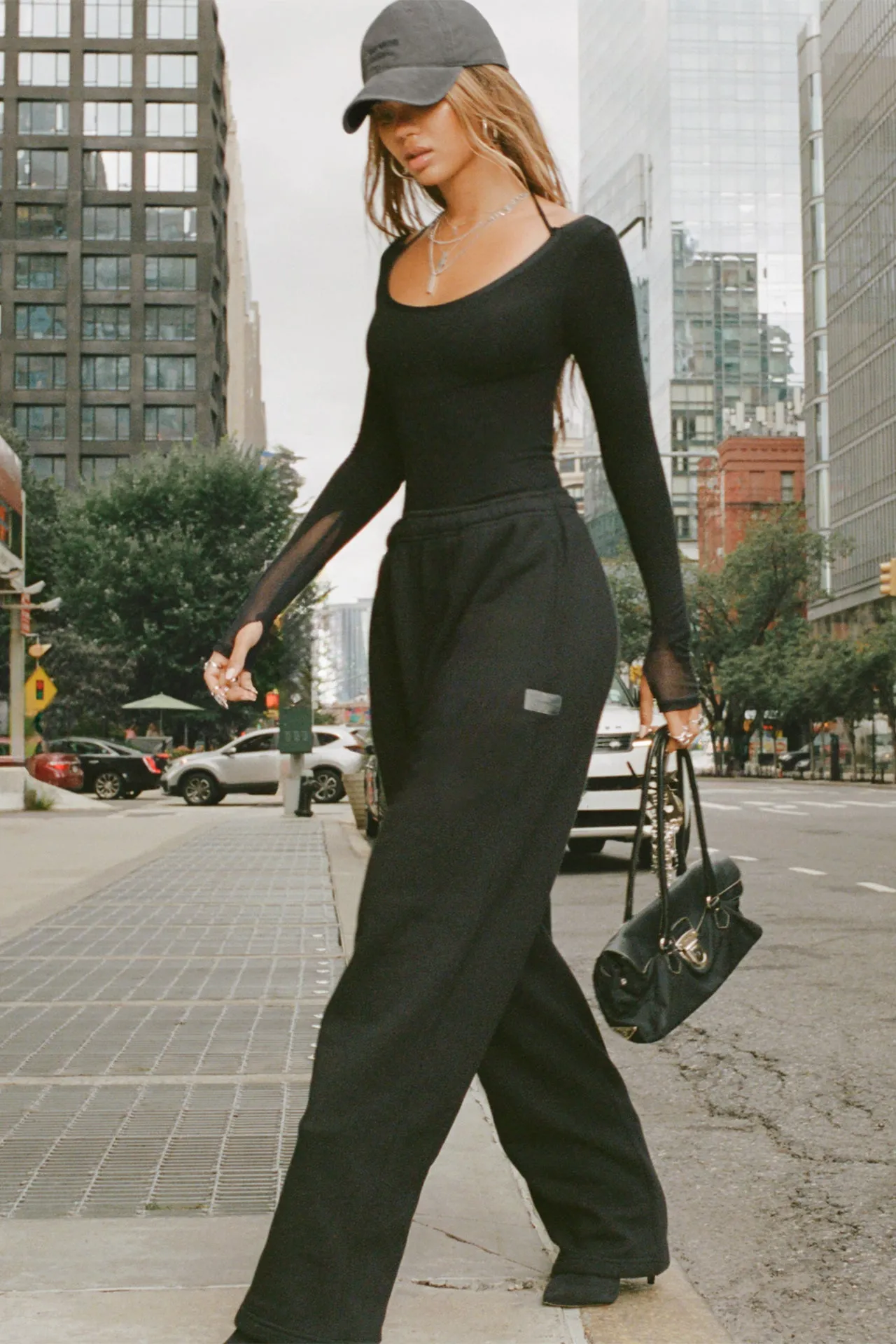 Scoop Corset Long Sleeve