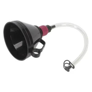Sealey Valved Funnel with Flexible Spout Ø160mm