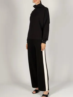 Side Stripe Pant - Black
