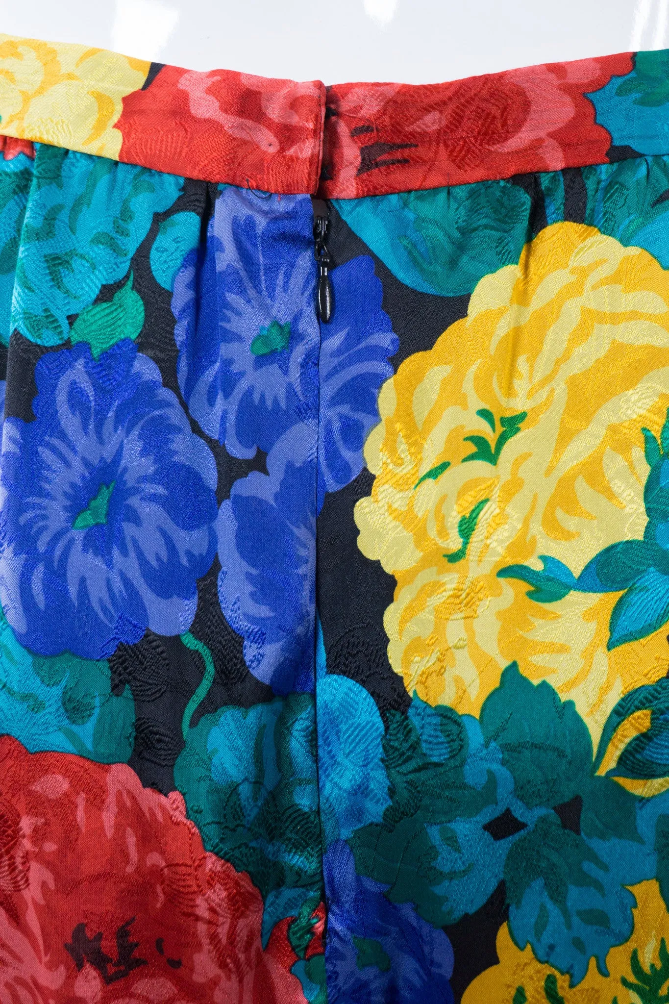 Silk Floral Print Pant