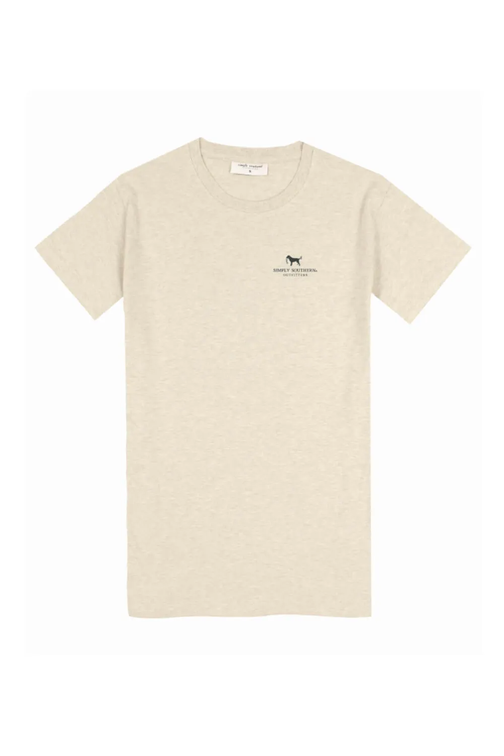 Simply Southern Camo Fish T-Shirt for Men in Beige | MN-SS-FISHCAMO-OATHTHR
