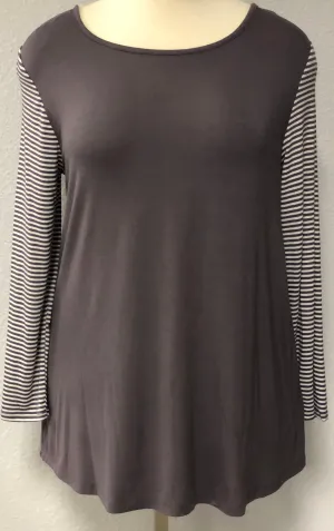 SOLID KNIT TOP CAGED BACK