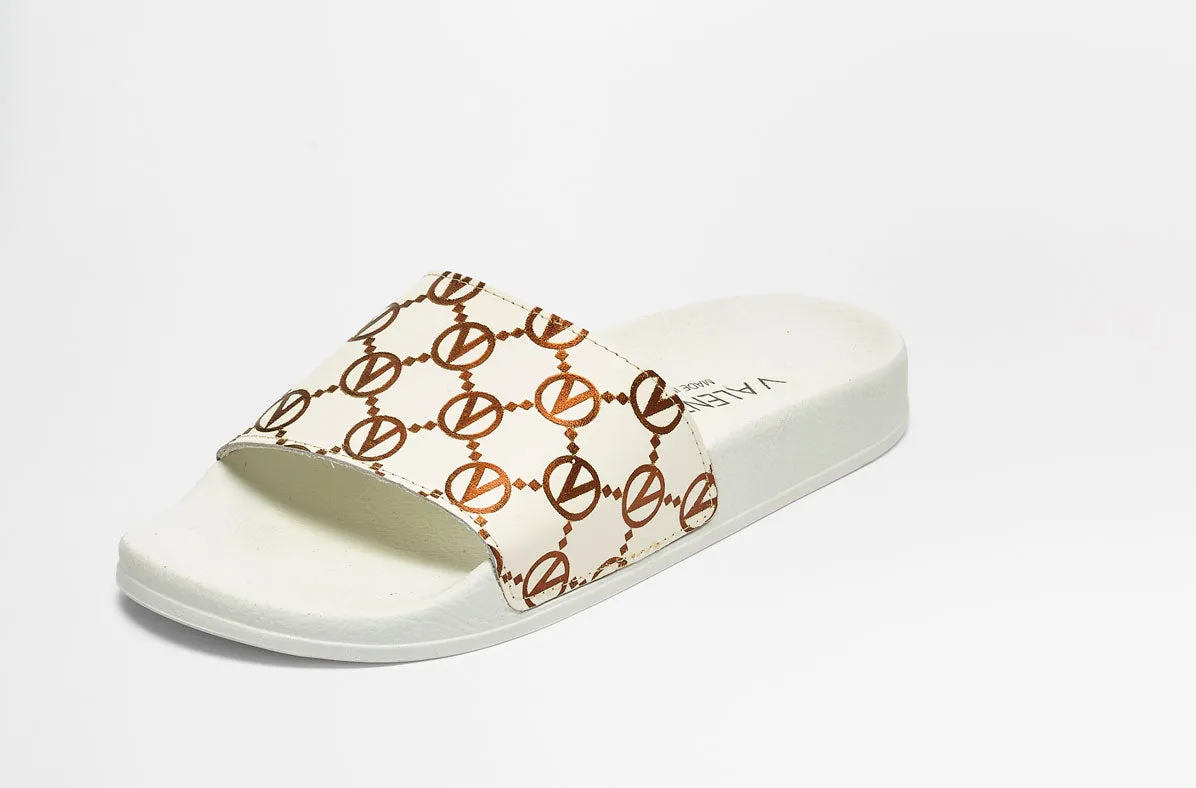 SS22 - Women's Pool Slippers - Kali - Cream Copper