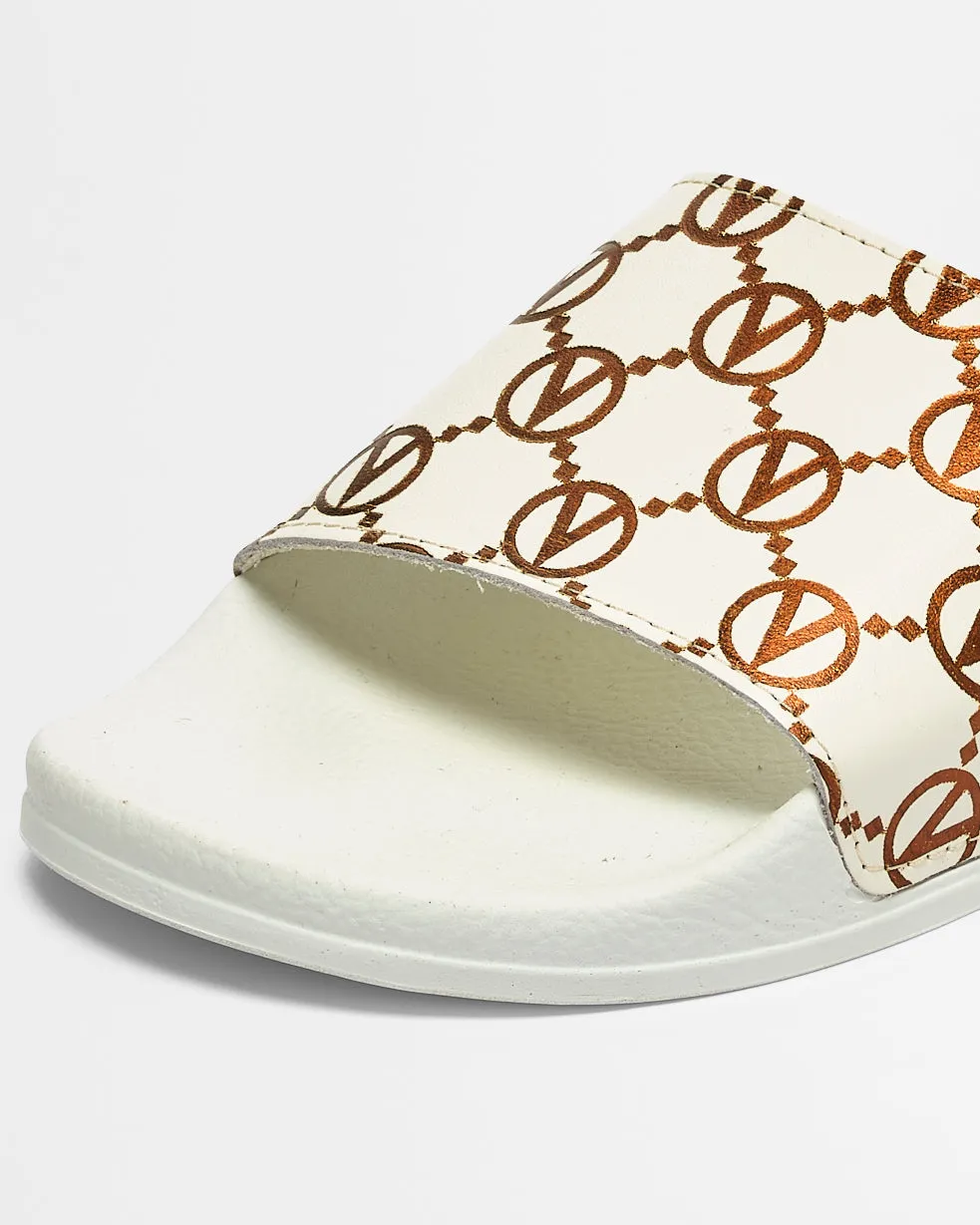 SS22 - Women's Pool Slippers - Kali - Cream Copper