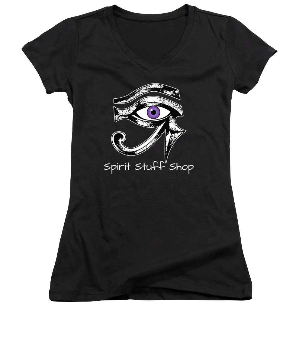 Sss Eye Logo - Women's V-Neck