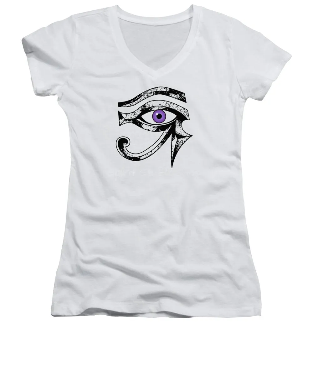 Sss Eye Logo - Women's V-Neck