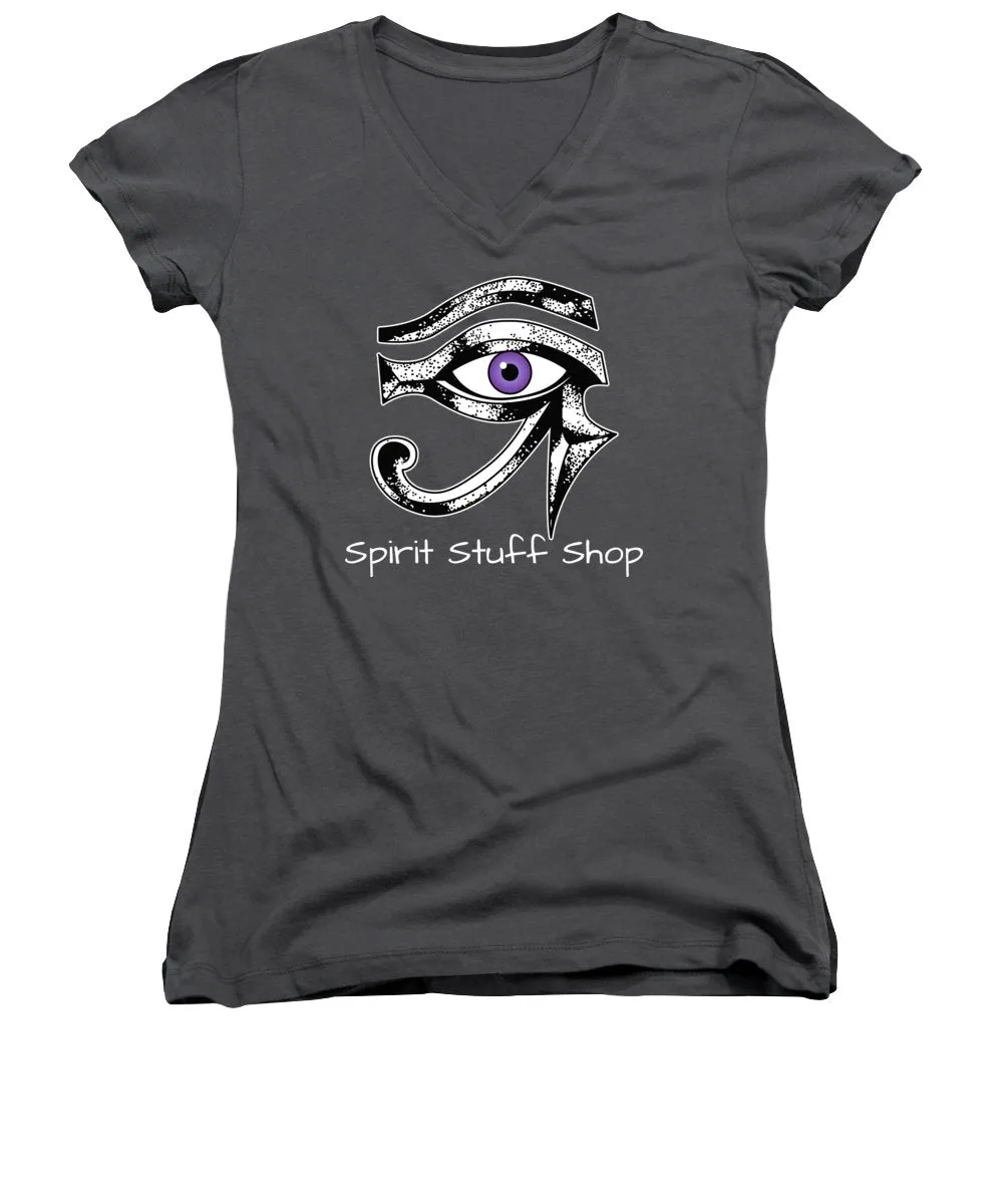 Sss Eye Logo - Women's V-Neck