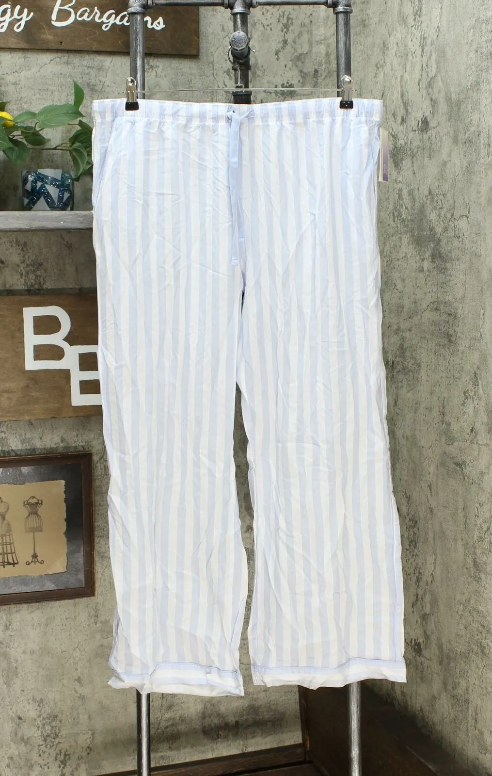 Stars Above Women's Striped Simply Cool Pajama Pants