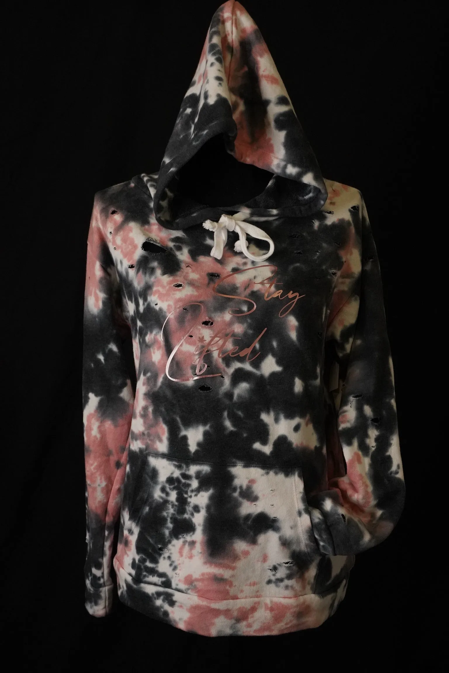 Stay Lifted Tie-Dye Hoodie