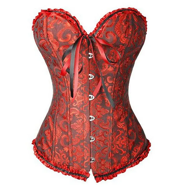 Steampunk Corset Brocade Patchwork