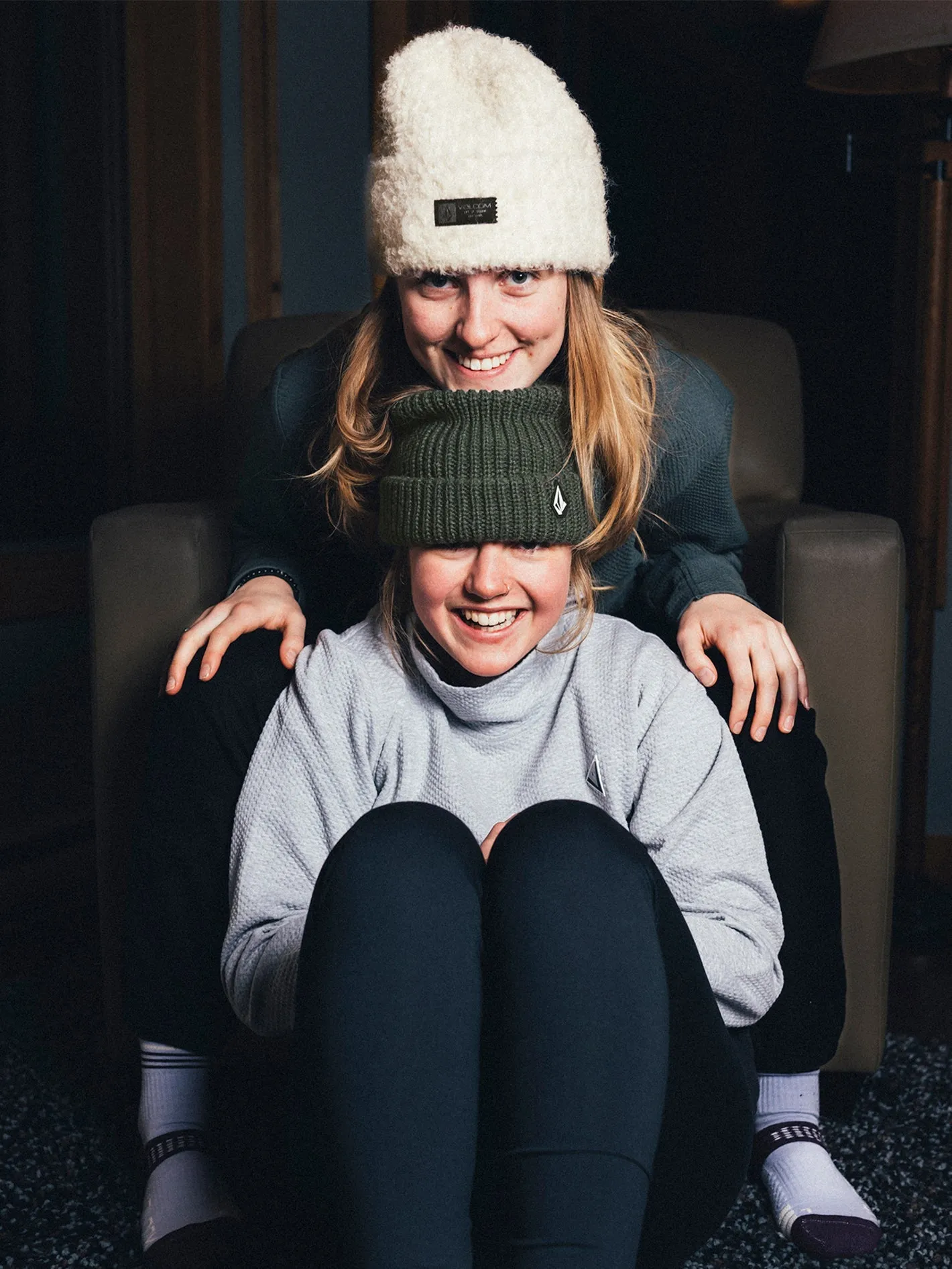 Stone Teddy Beanie - MOONBEAM