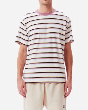 Streak Stripe Tee - White Multi