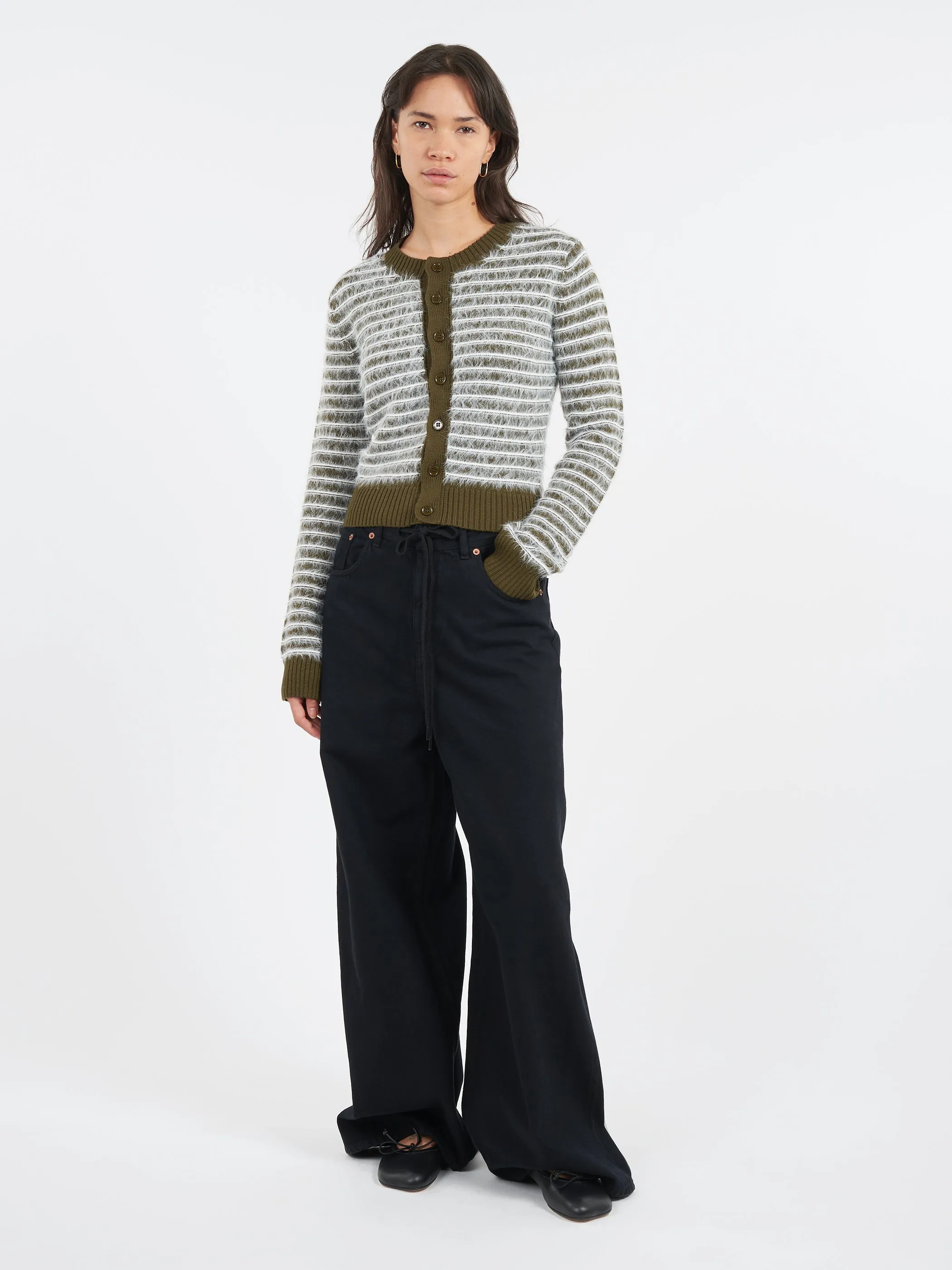 Striped Cardigan