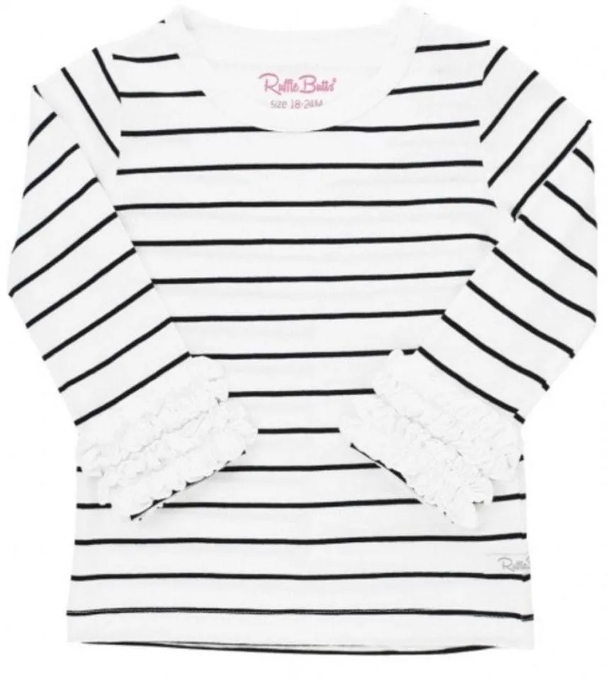 Striped Long Sleeve Layering Tee