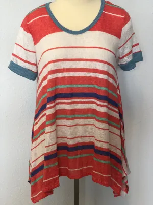 STRIPED SWING SHIRT