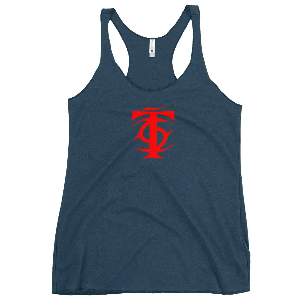 T Nation Women's Racerback Tank - Red Logo
