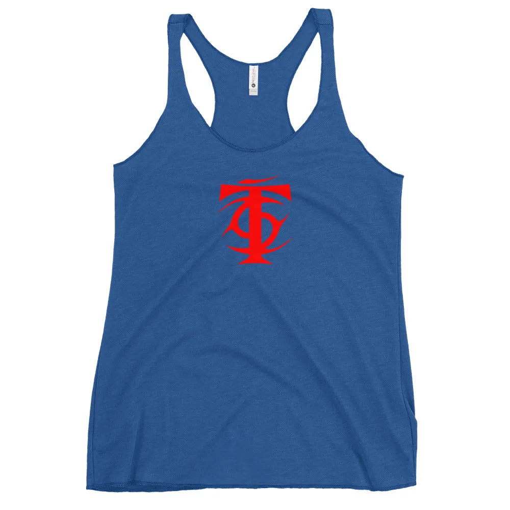 T Nation Women's Racerback Tank - Red Logo
