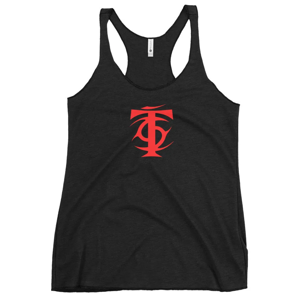 T Nation Women's Racerback Tank - Red Logo