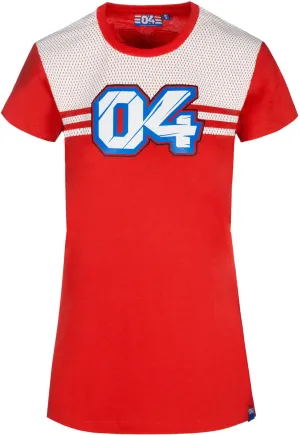 T-SHIRT DUCATI Tee Bike Ladies MotoGP Andrea Dovizioso Motorcycle NEW! Mesh