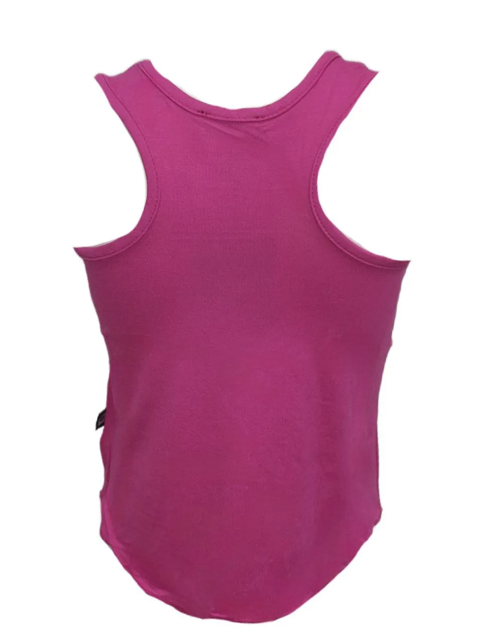 TEREZ Girl's Pink Jersey Tank Shirt #23903550 Medium NWT