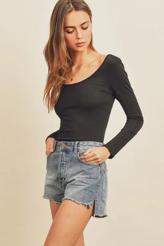 The Anne Long Sleeve Bodysuit