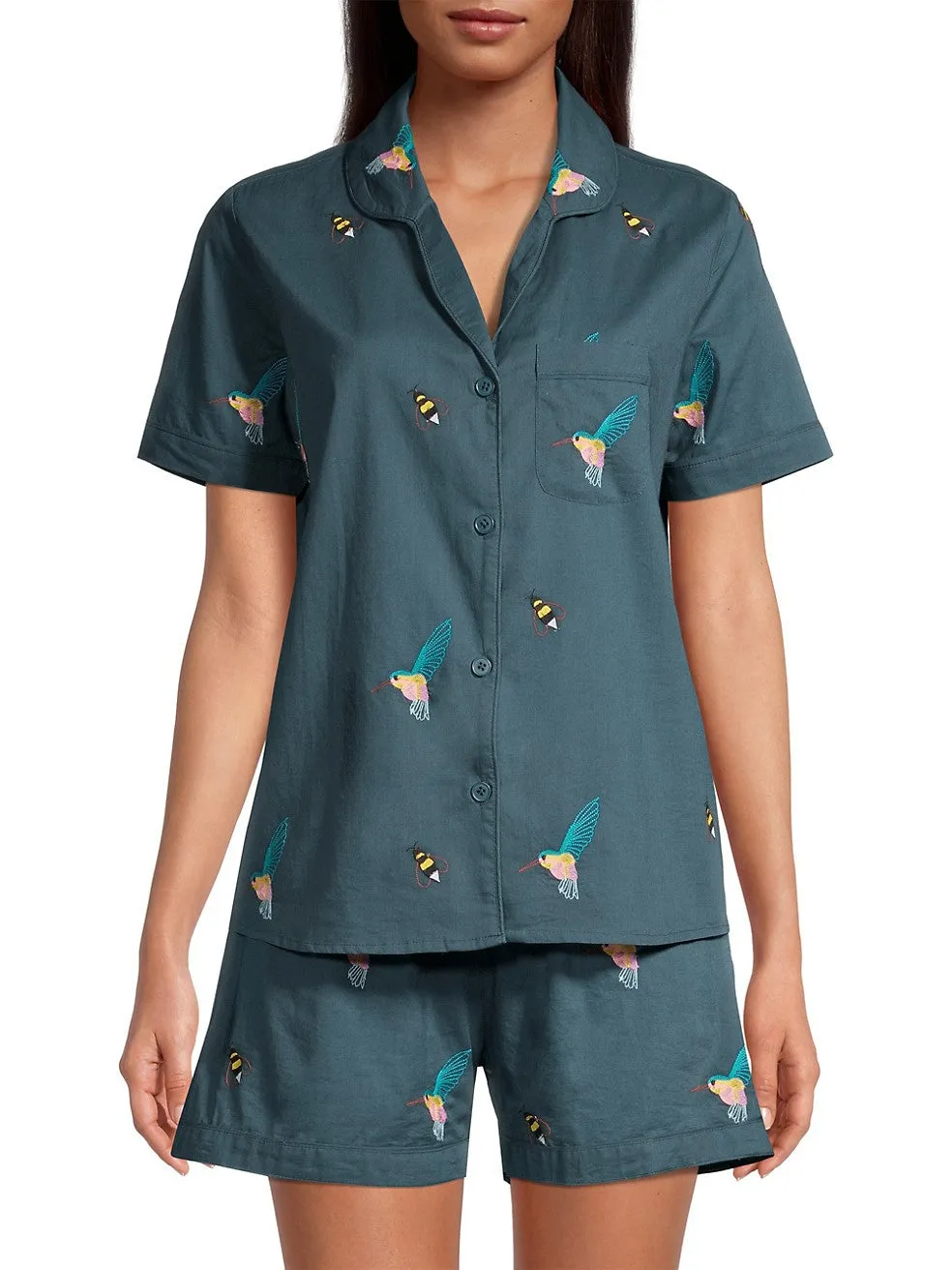 THE BIRDS & THE BEES PJ SET | MIDNIGHT