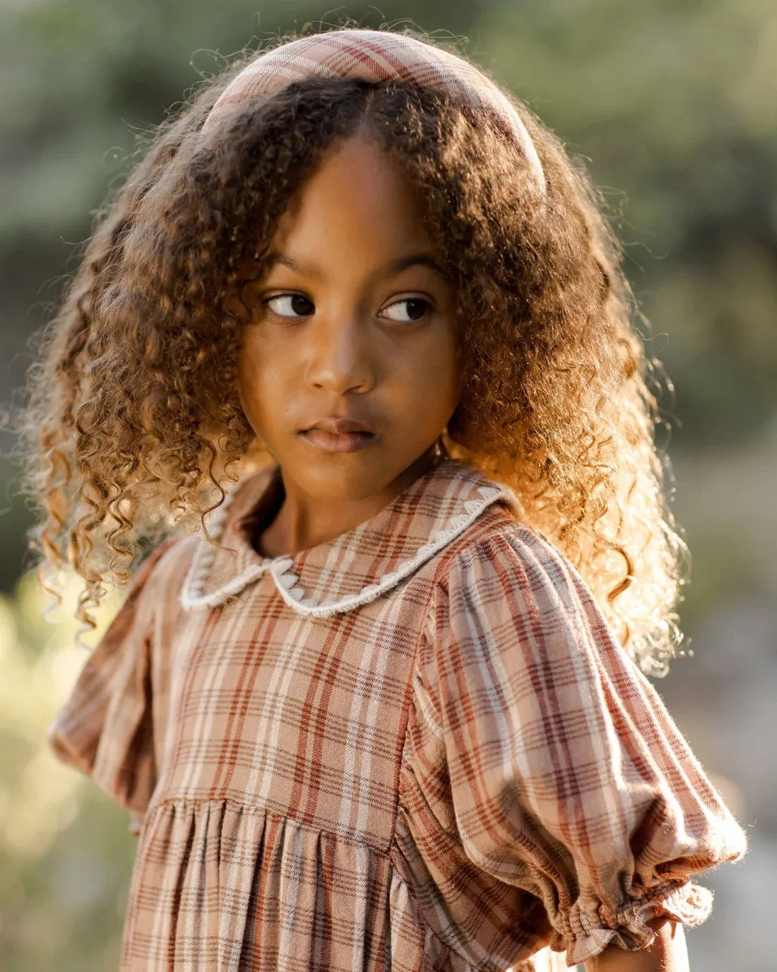 The Heidi Dress by Rylee   Cru - Autumn Plaid - KIDS