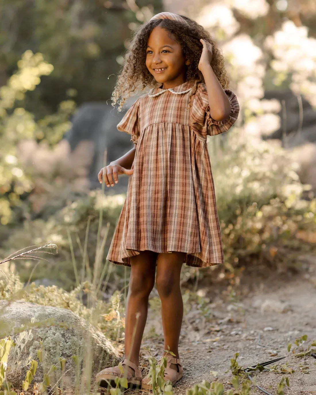 The Heidi Dress by Rylee   Cru - Autumn Plaid - KIDS