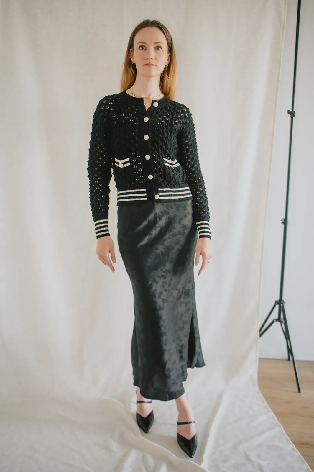 The Keenan Cardi by Heartloom - Black